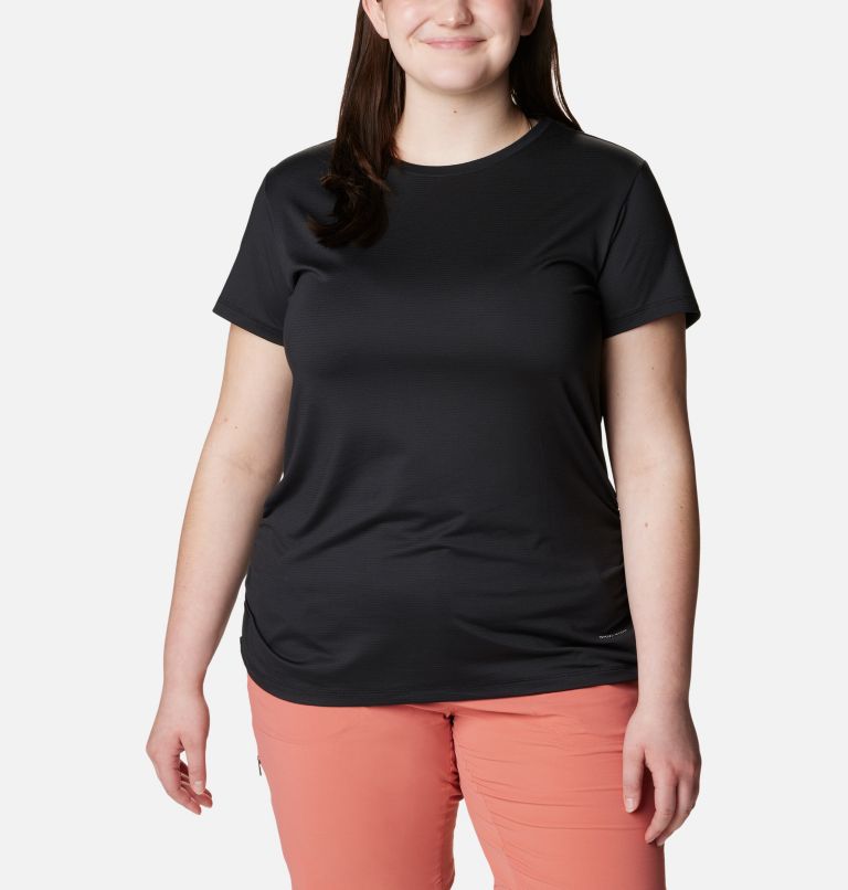 Columbia Womens Leslie Falls Short Sleeve Shirt - Plus Size